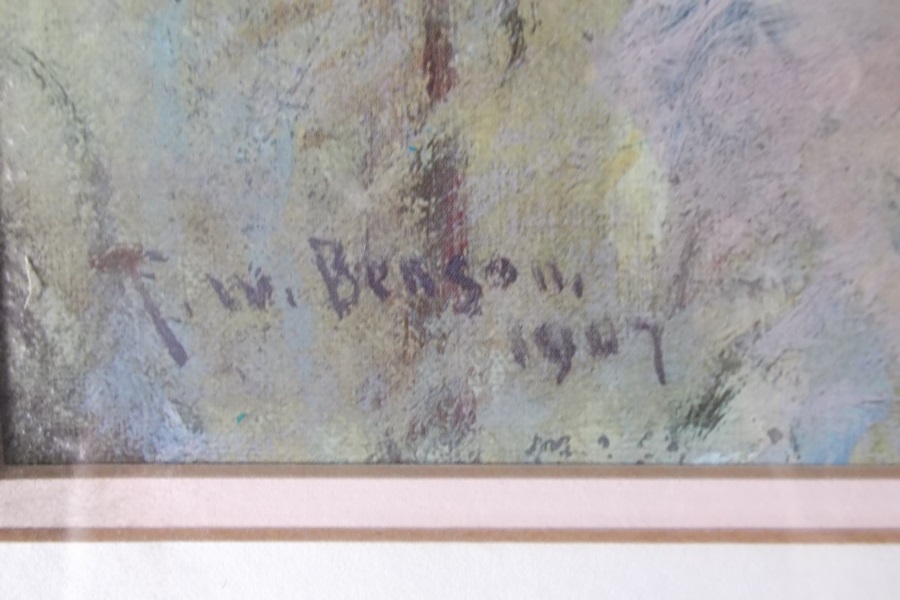 Frank Watson Benson Print Titled Eleanor