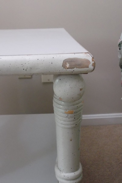 Ficks Reed White Washed Rattan Side Table