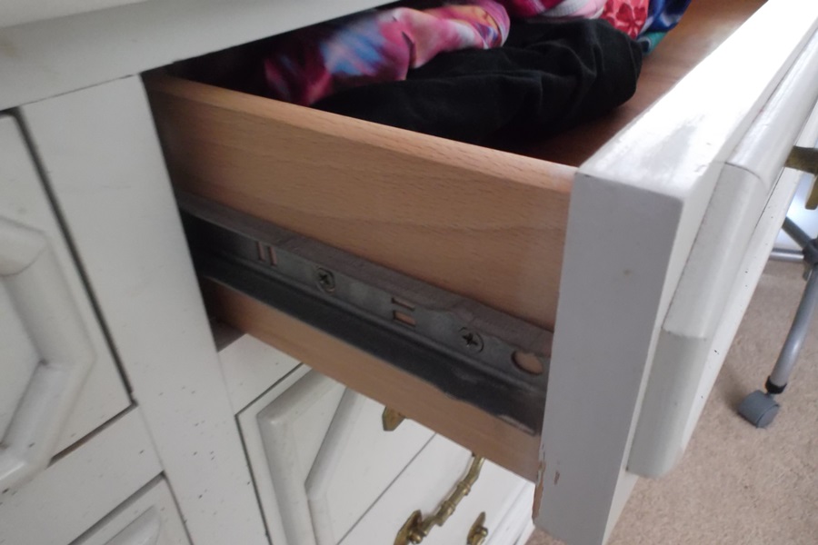 Ficks Reed White Washed Rattan Nine Drawer Dresser