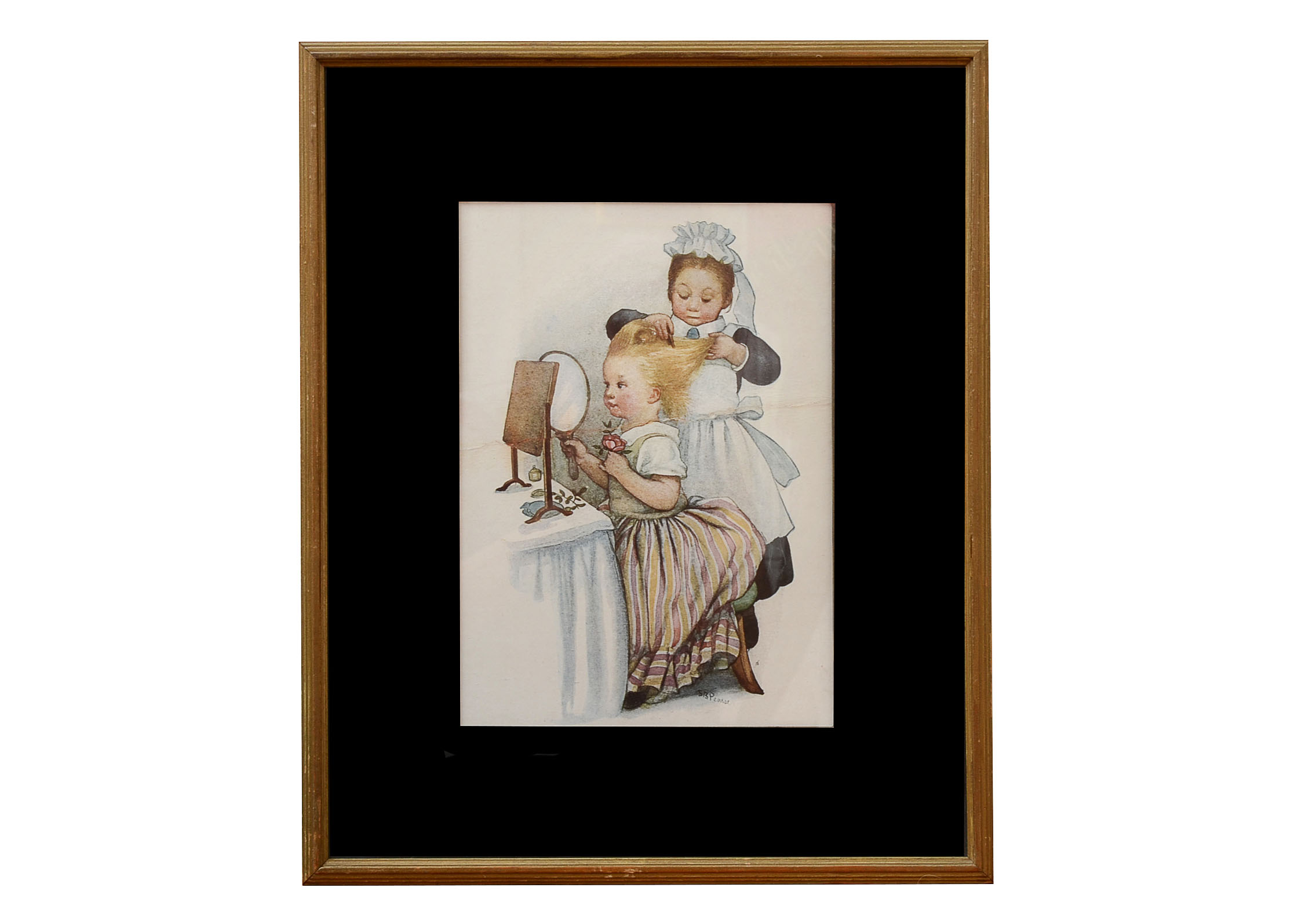 Offset Lithograph of a SB Pearse Illustration