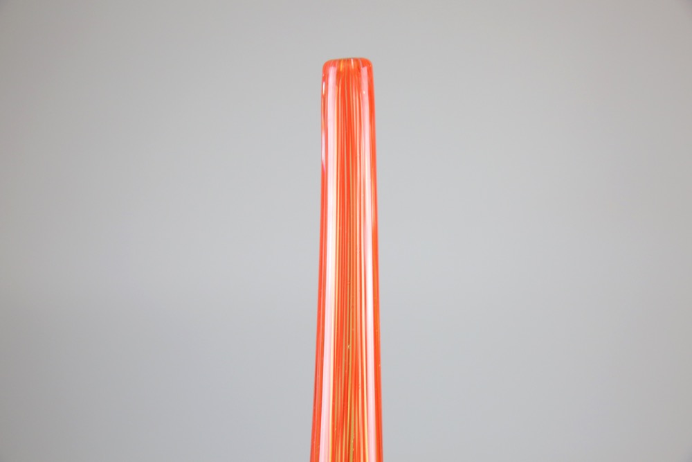 Sean O'Neill Original Blown Art Glass "Scarlet Midst"