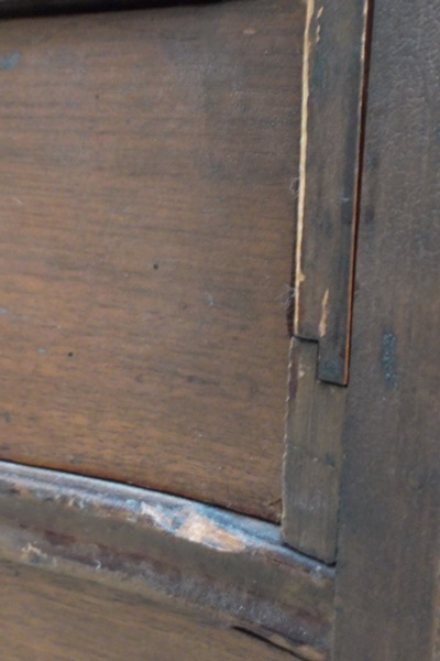 Mahogany Chippendale Style Bookcase Secretary