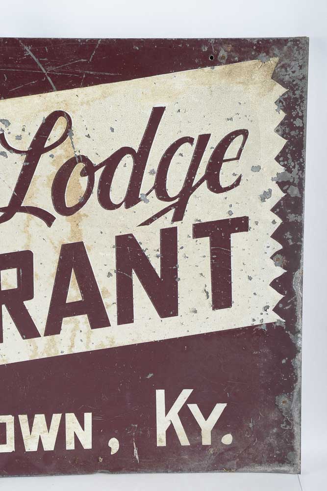 Cumberland Lodge & Restaurant Vintage Metal Sign