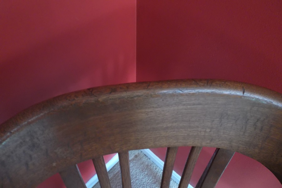 Vintage Oak Barristers Chair