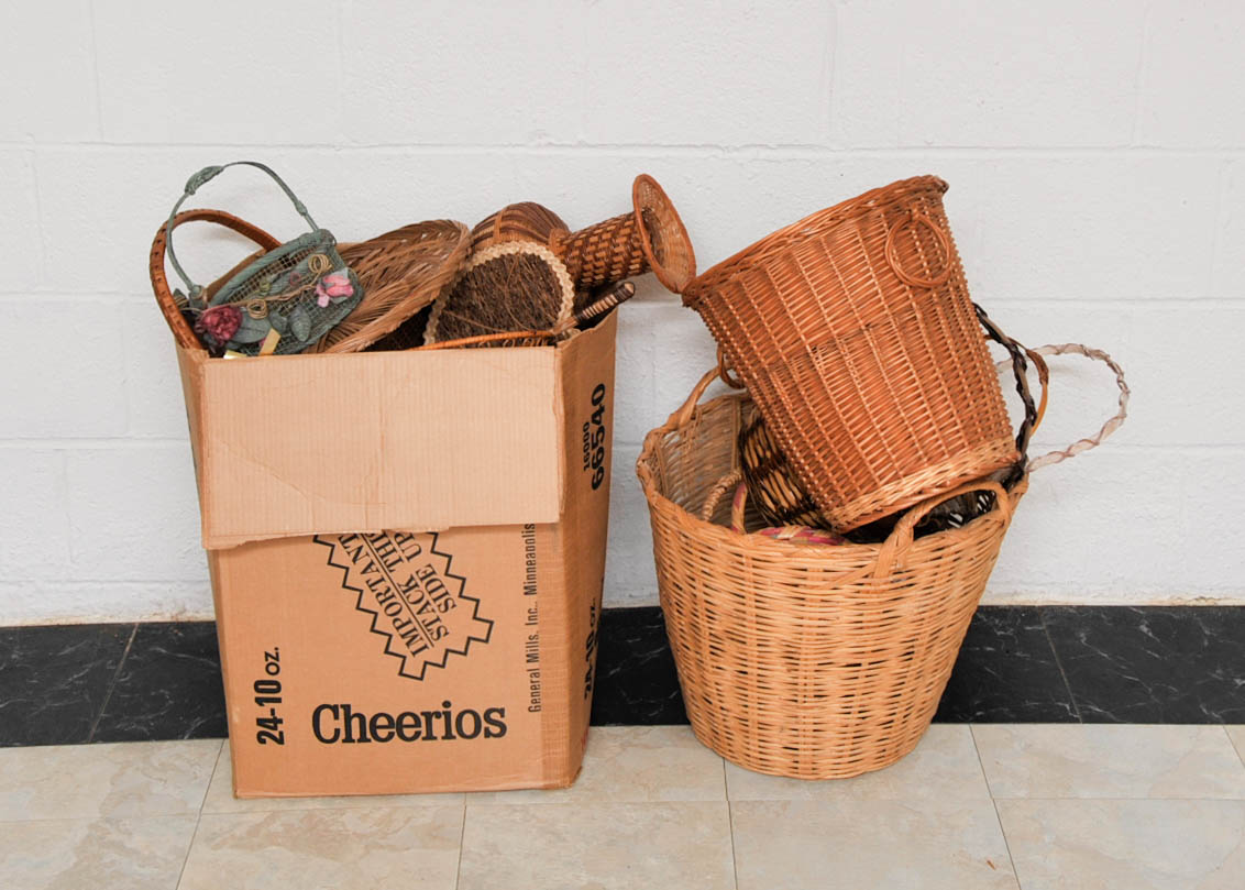 Variety of Woven Baskets