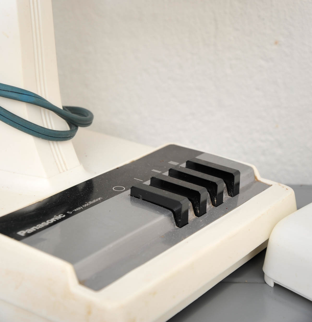 Trio of Fans and Metal Shelf