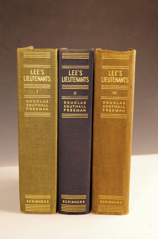 Three Volume Set of Lee's Lieutenants by Douglas Southall Freeman