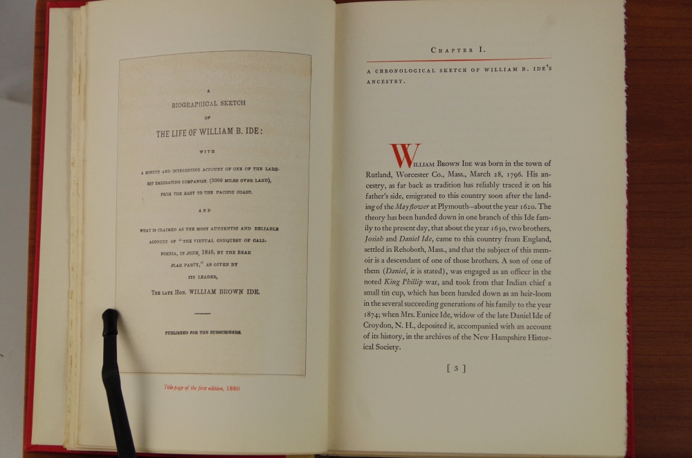 Vintage Biobooks "The Conquest of California" and "The Life and Career of Tiburcio Vasquez"