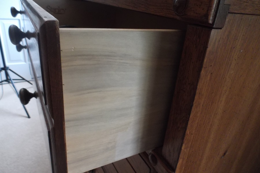 Vintage Stanley Four Drawer Dresser