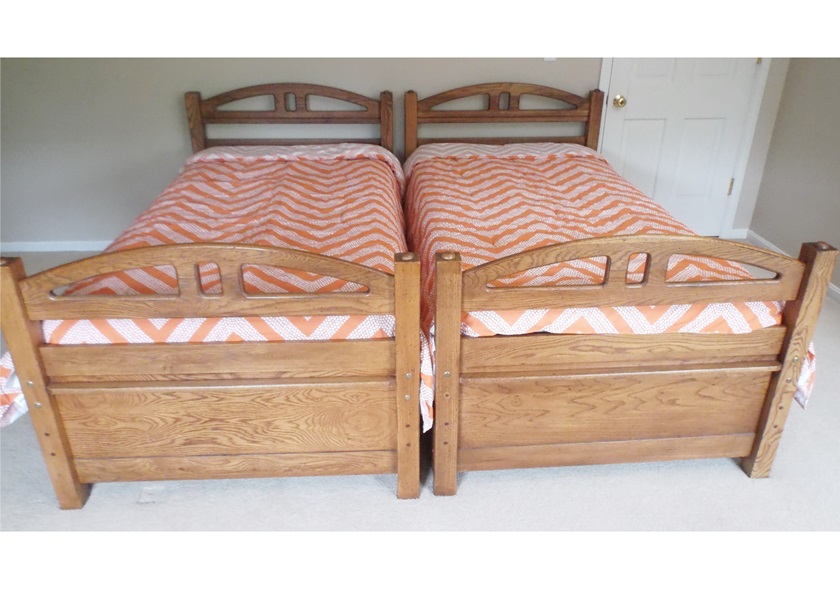 Vintage Stanley Bunk Bed/Two Single Beds