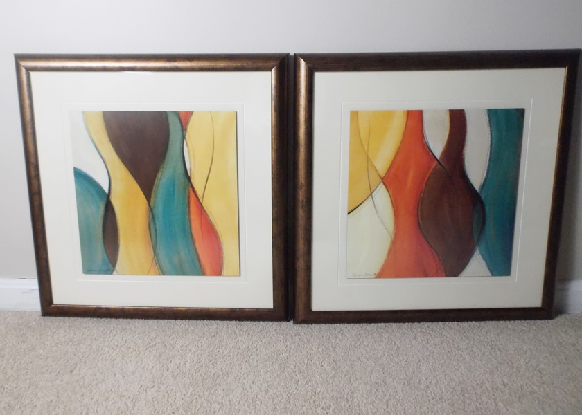 Pair of Abstract Prints