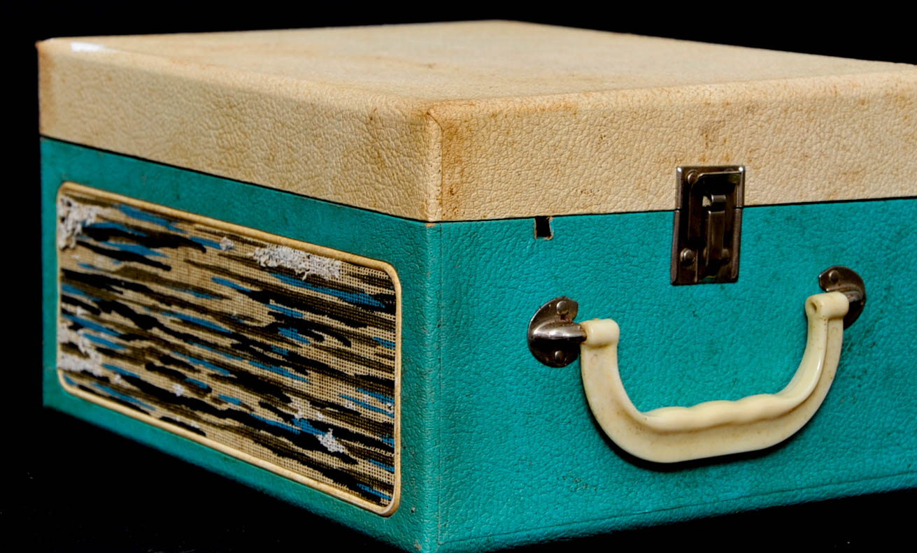 Pair of Vintage Record Players