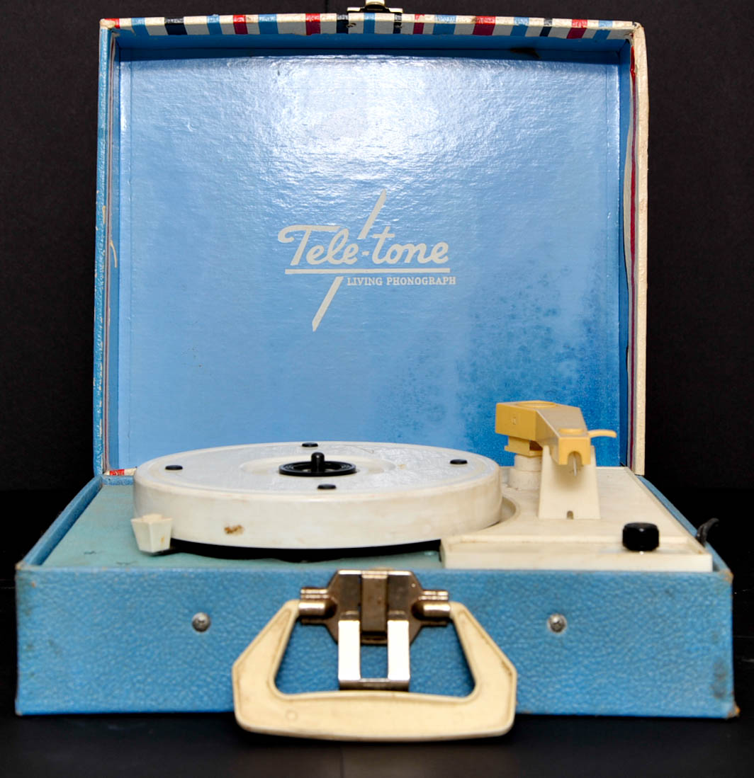 Pair of Vintage Record Players