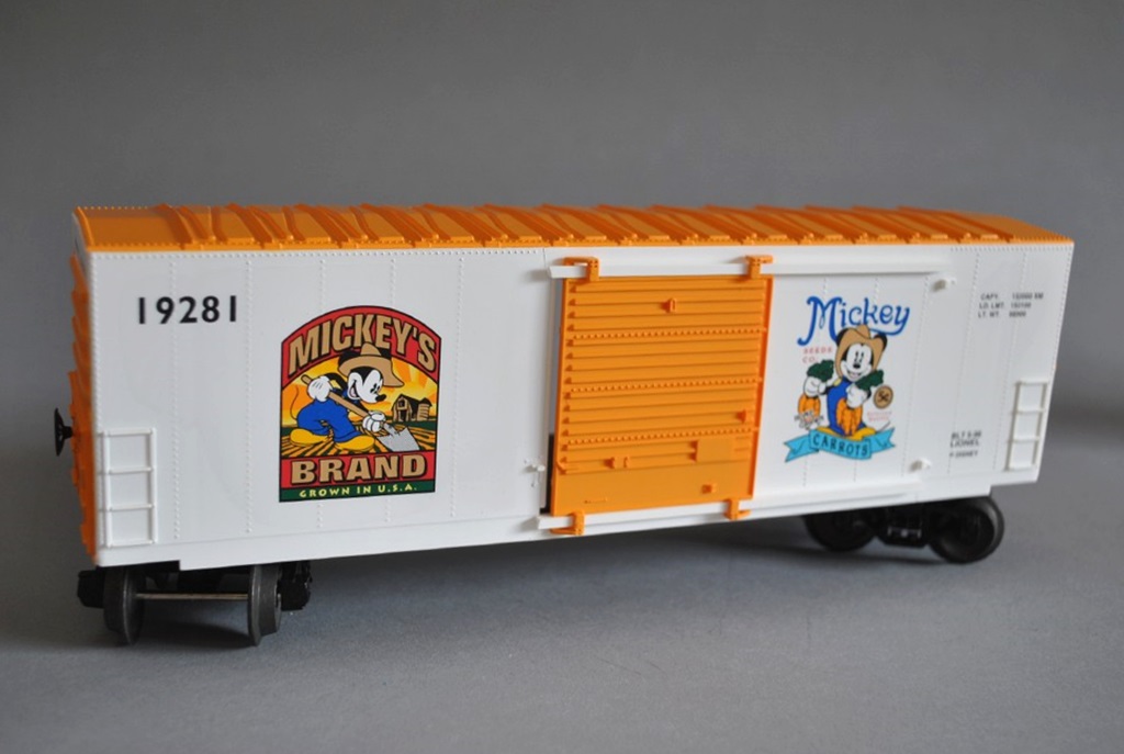 Seven Lionel Electric Trains Disney Collection with Boxes