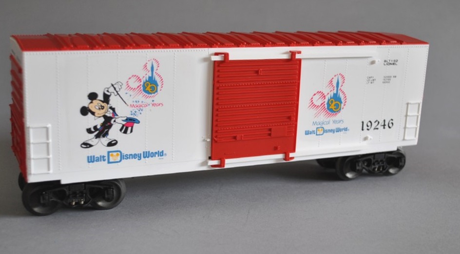Seven Lionel Electric Trains Disney Collection with Boxes