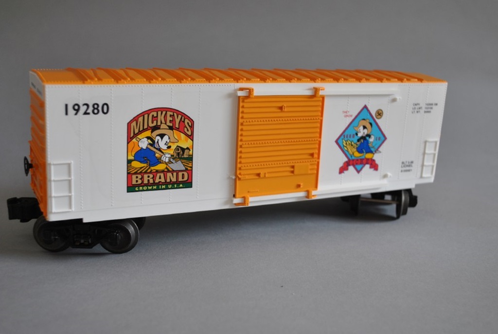 Seven Lionel Electric Trains Disney Collection with Boxes