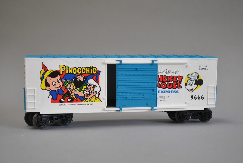 Lionel Walt Disney's "Mickey Mouse Express" Nine Car Train Set