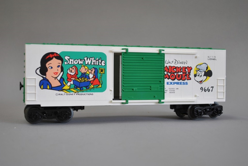 Lionel Walt Disney's "Mickey Mouse Express" Nine Car Train Set