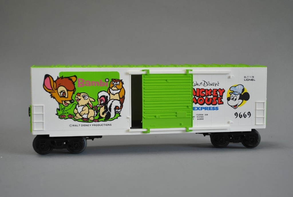 Lionel Walt Disney's "Mickey Mouse Express" Nine Car Train Set