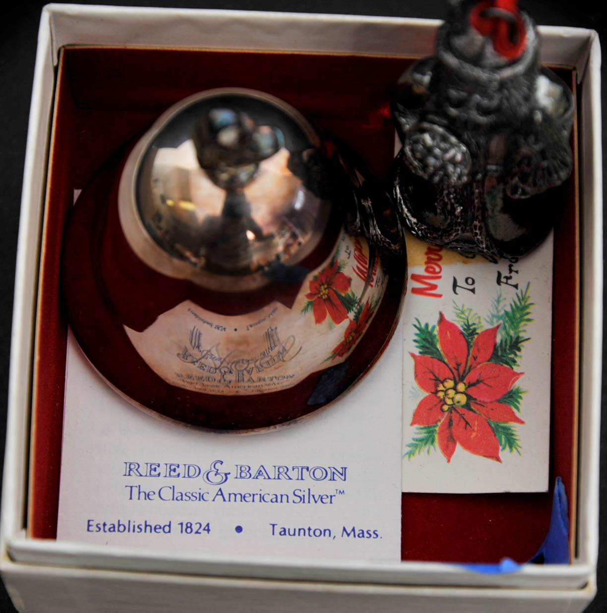 Variety of Silver and Gold Ornaments