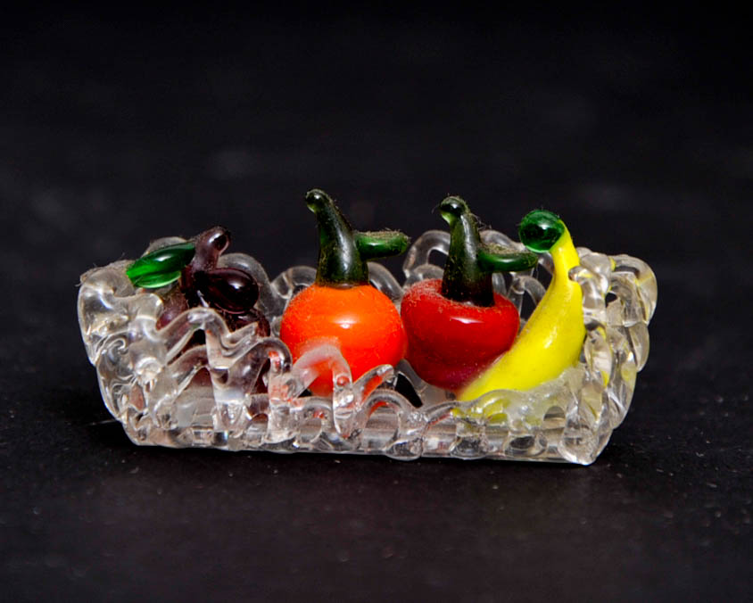 Spun Glass Christmas Decorations