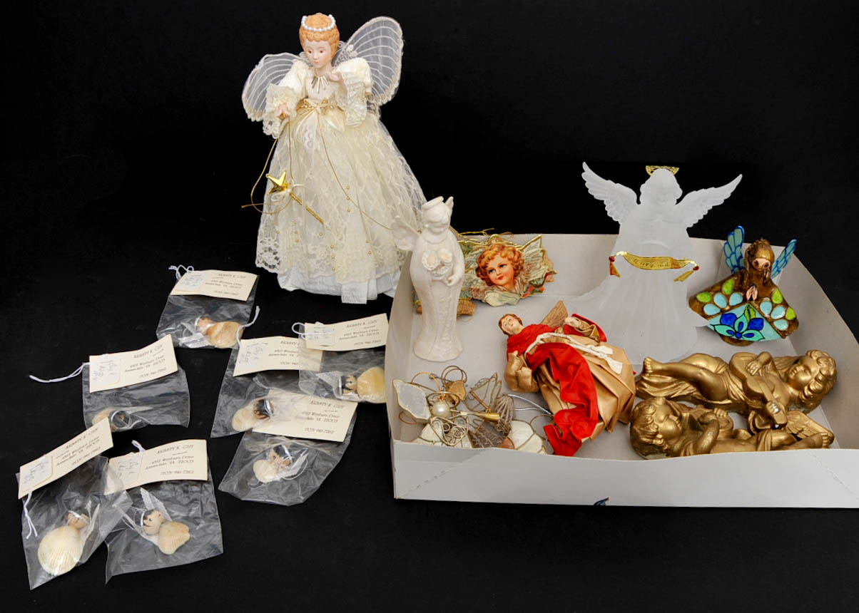 Variety of Christmas Angels