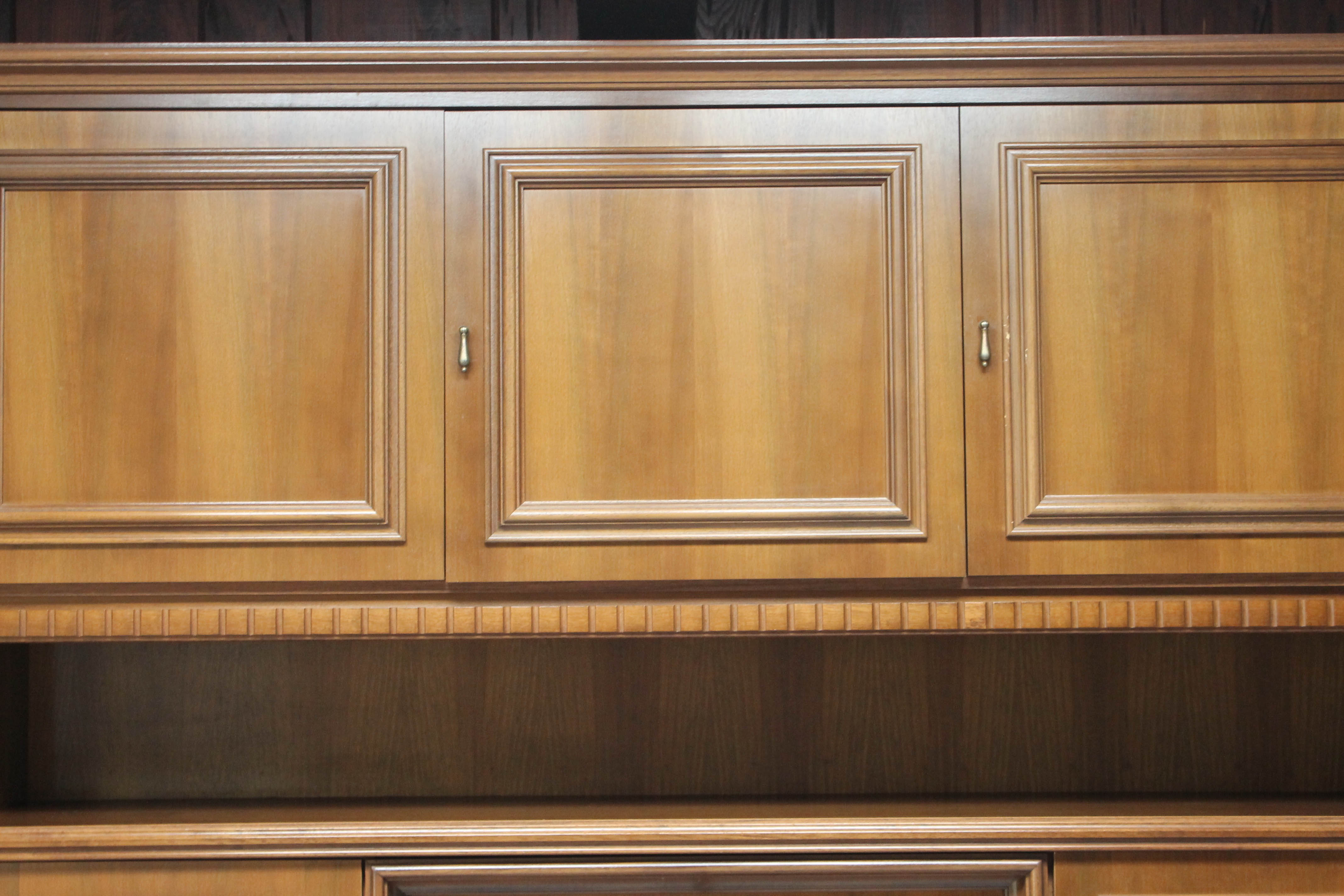 German Shrunk Sectional Entertainment Center