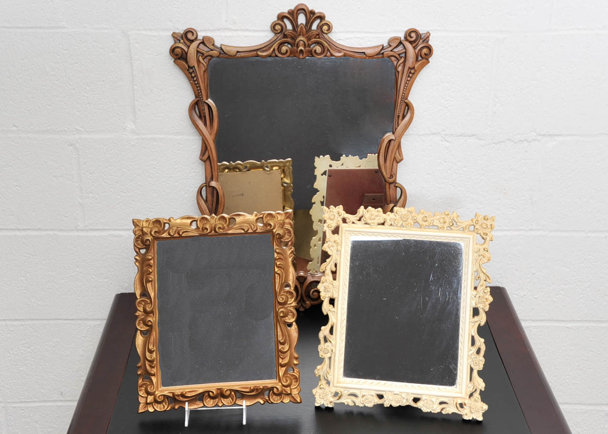 Syroco Frame and Assorted Mirrors