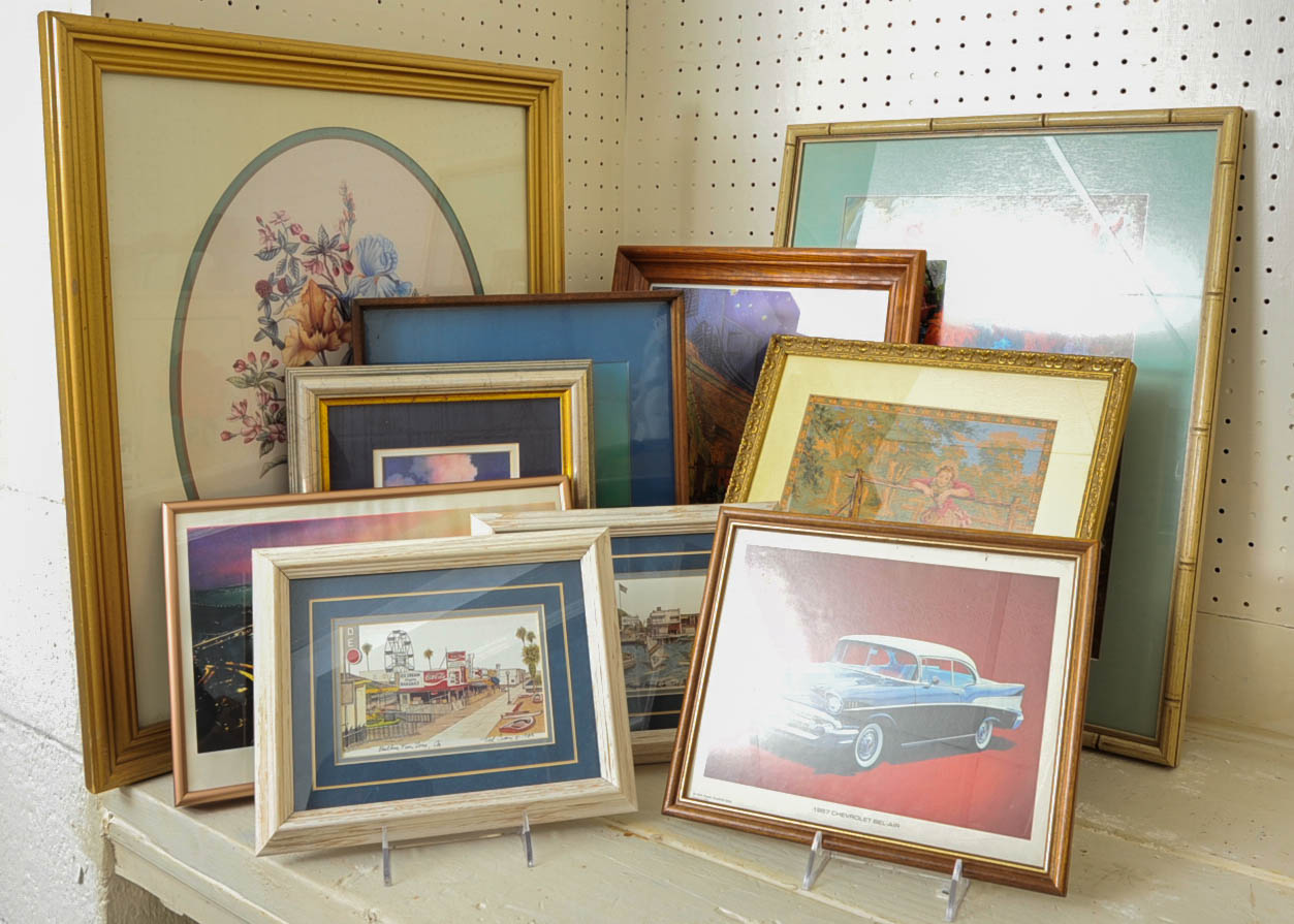 Assorted Frames and Prints