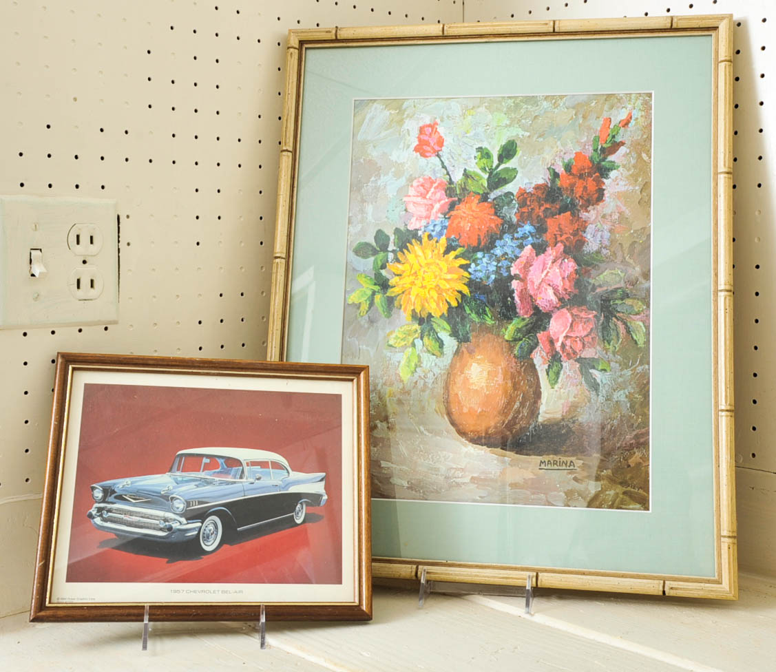 Assorted Frames and Prints