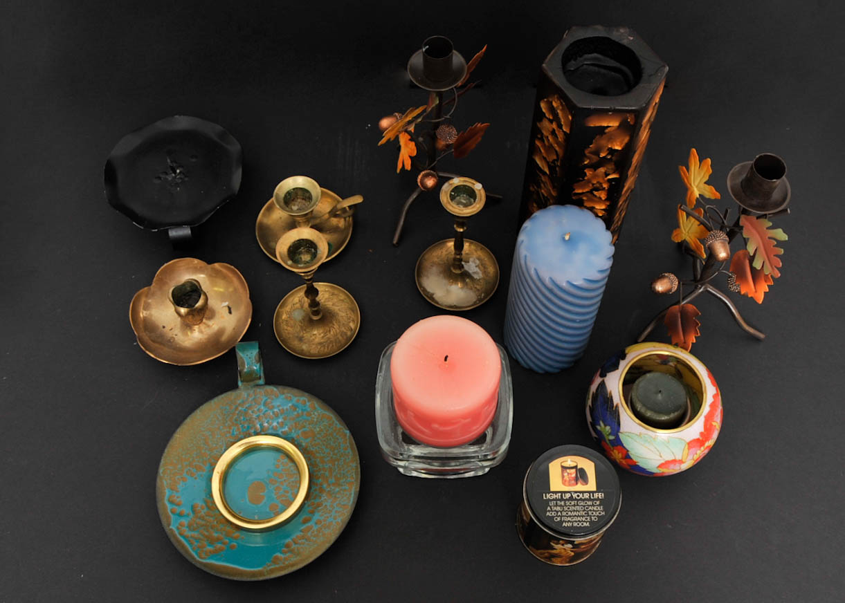 Assorted Candle Holders