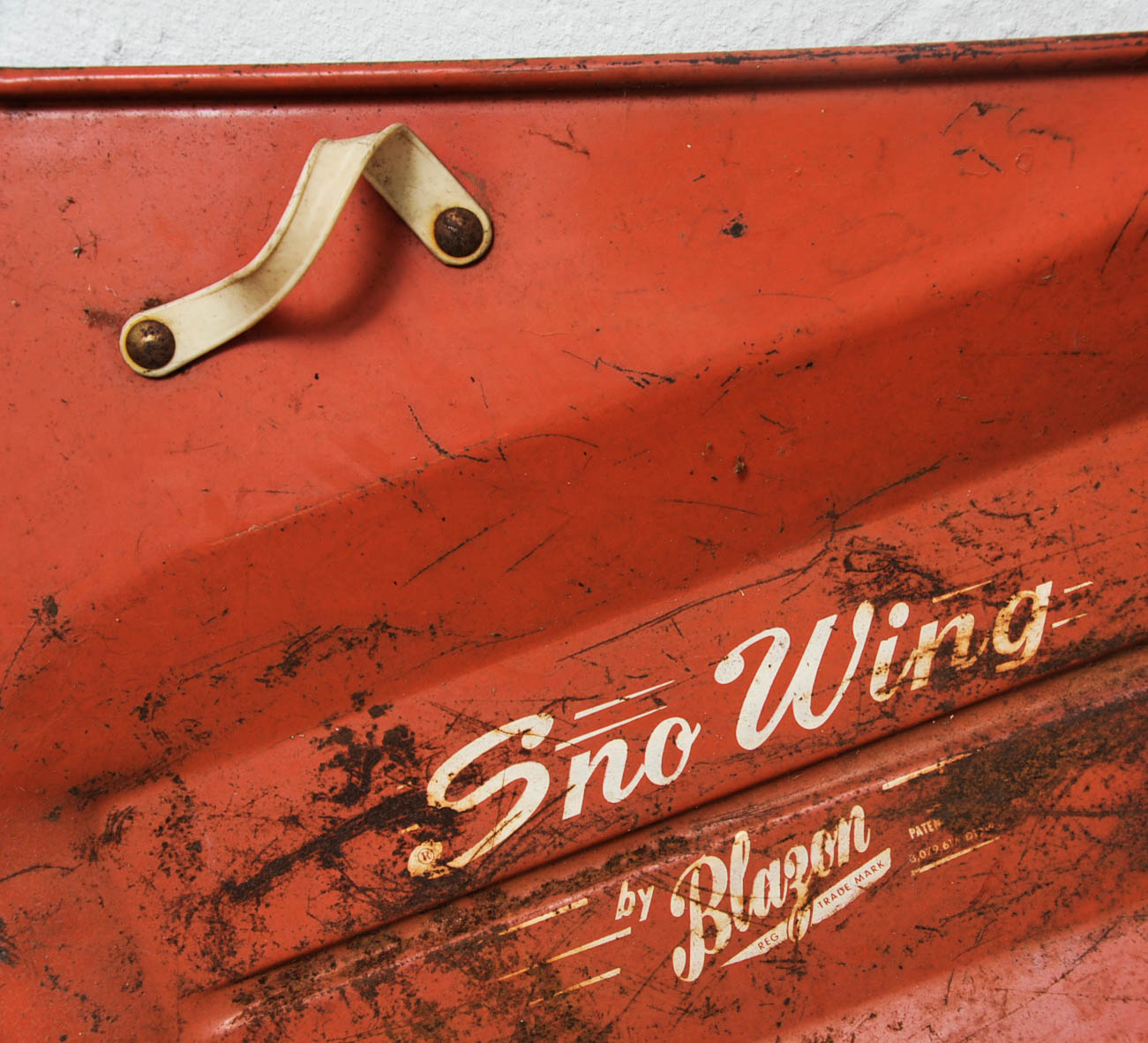 Vintage Blazon Sno Wing Sled