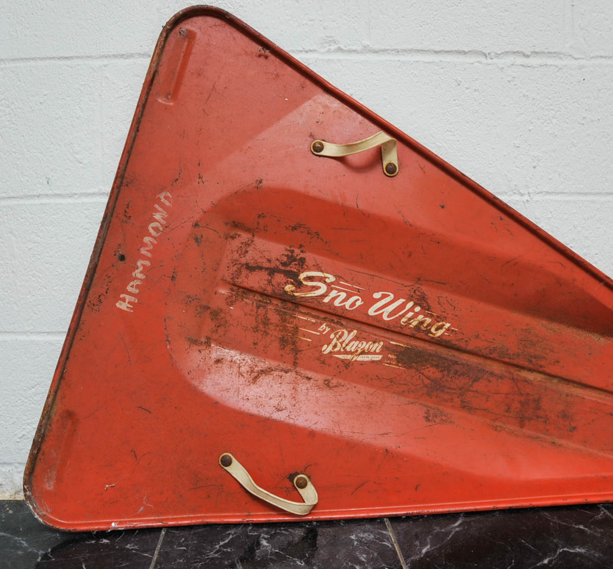 Vintage Blazon Sno Wing Sled