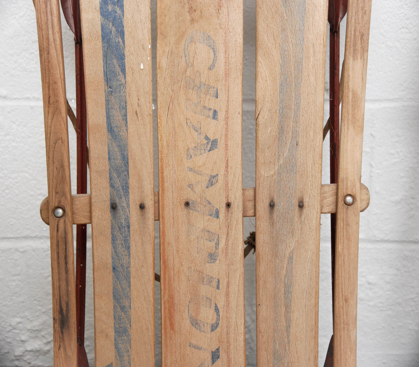 Vintage Steel Runner Sleds