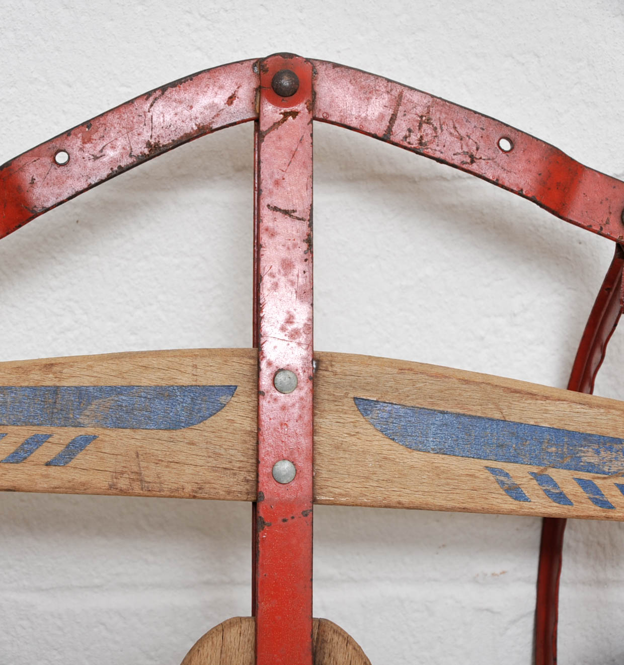 Vintage Steel Runner Sleds