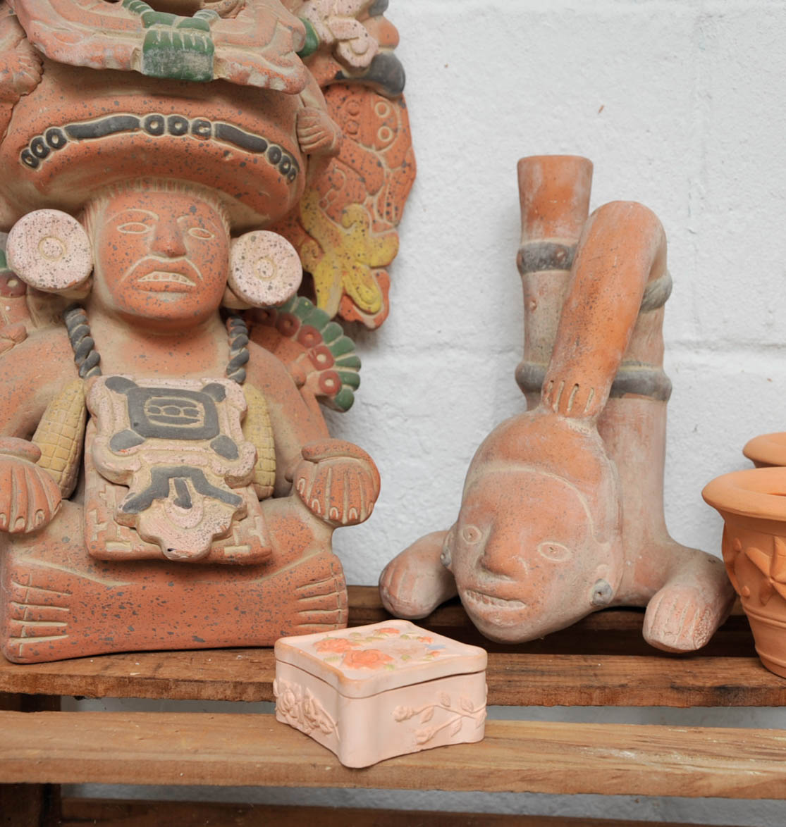 South American Style Terracotta Sculptures