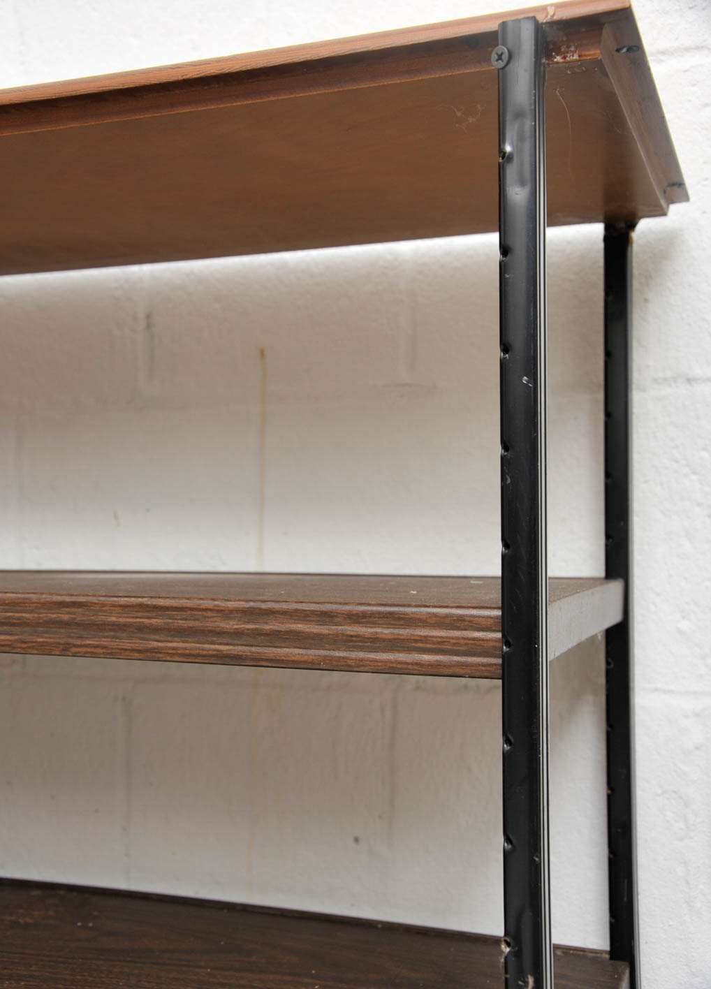 Wooden Shelves with Sea Shells