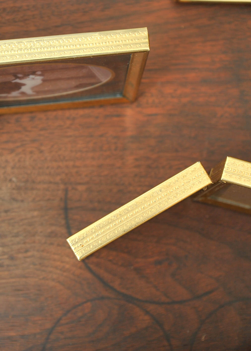 Gold Toned Picture Frames and Photo Albums