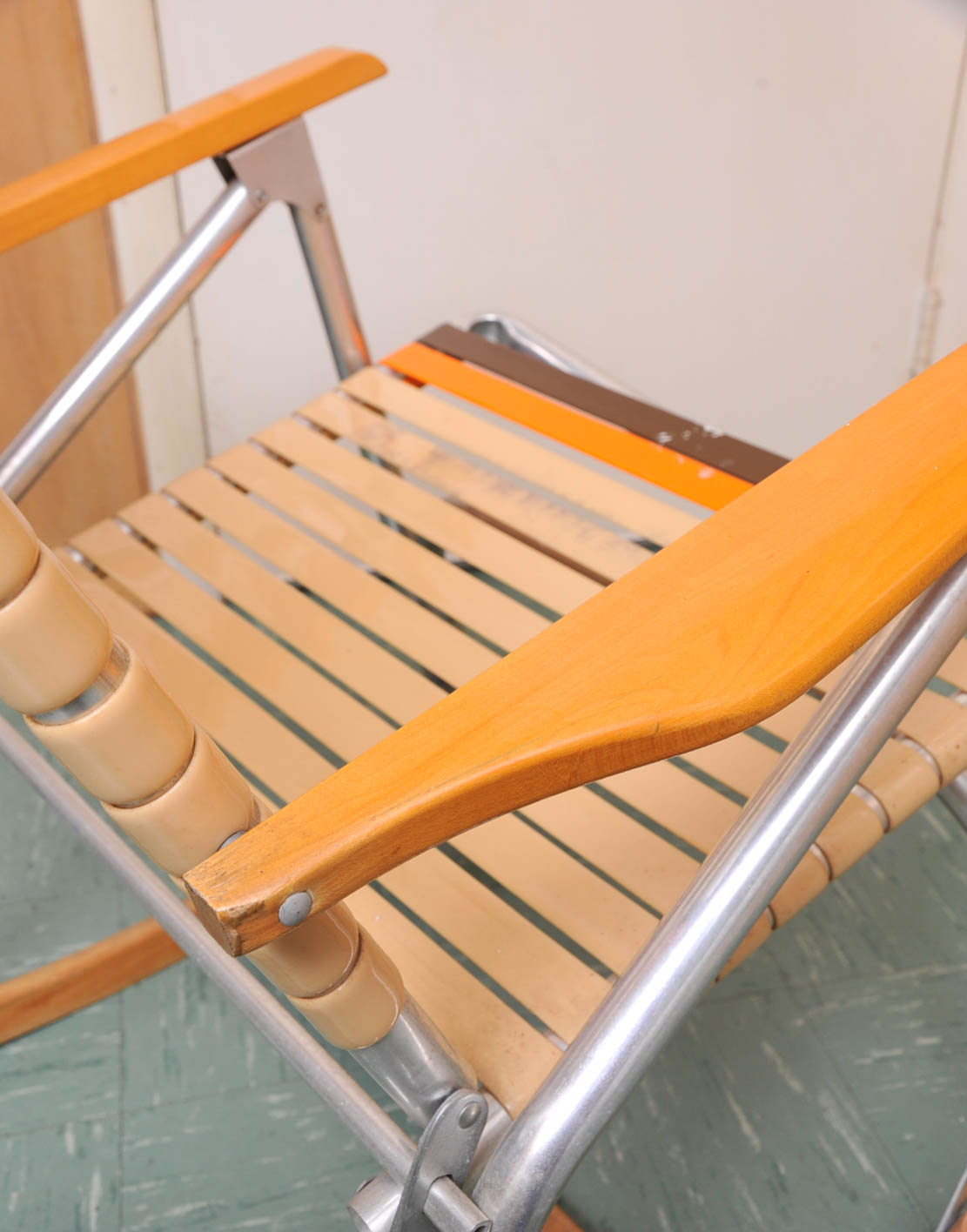 Vintage Rocking Lawn Chair