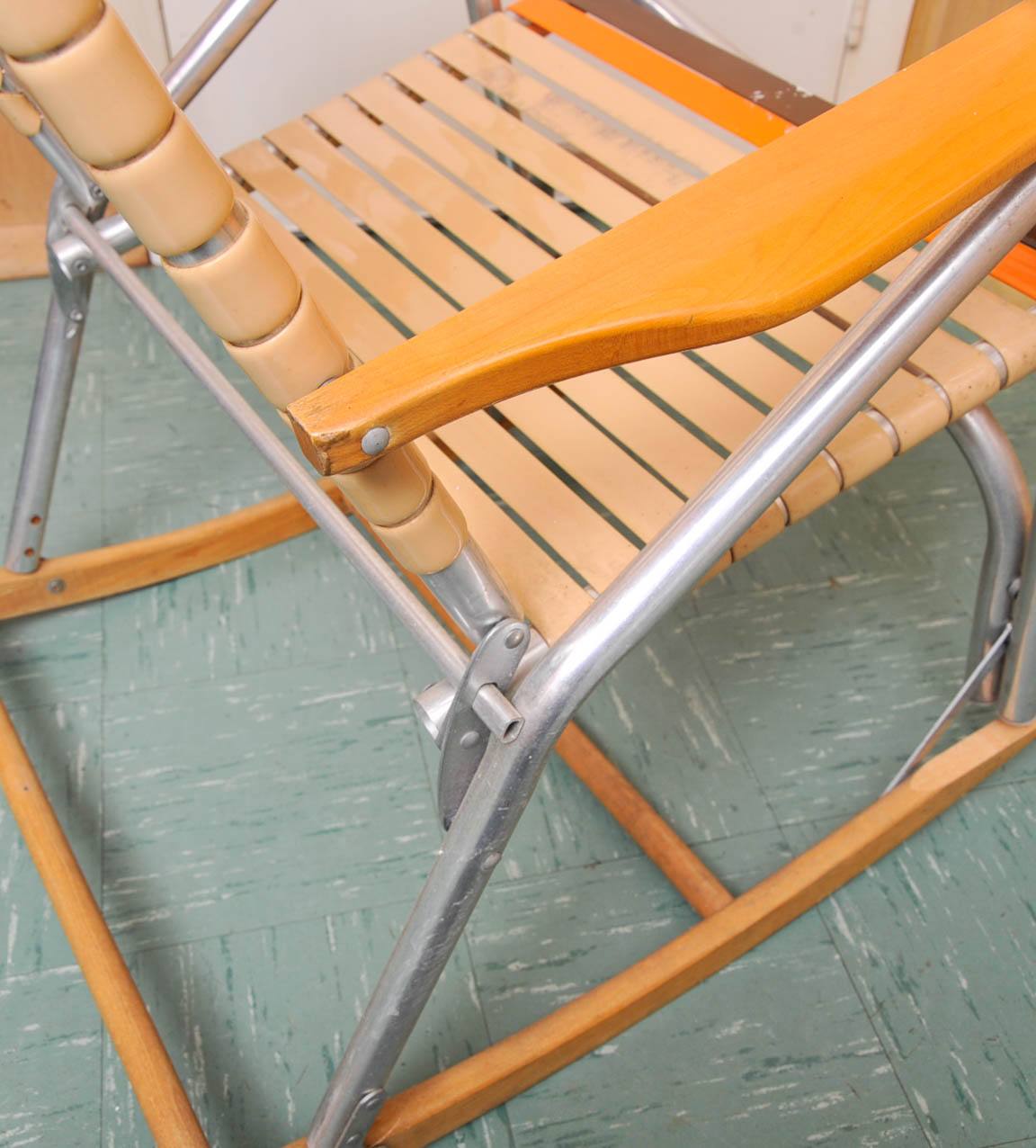 Vintage Rocking Lawn Chair
