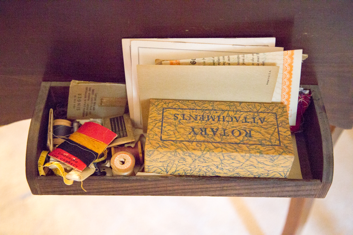 Vintage Sew Gem Model No. 215 Sewing Machine Table