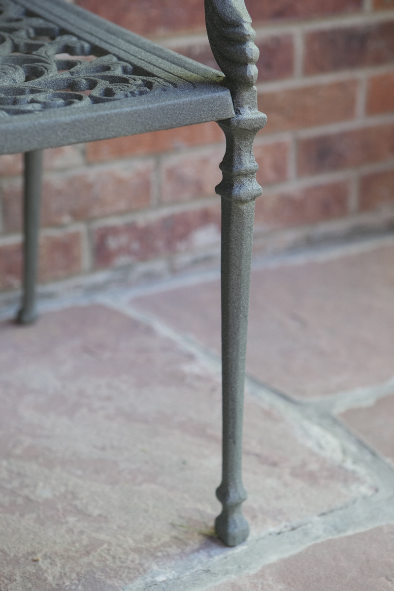 Wrought Iron Patio Bench