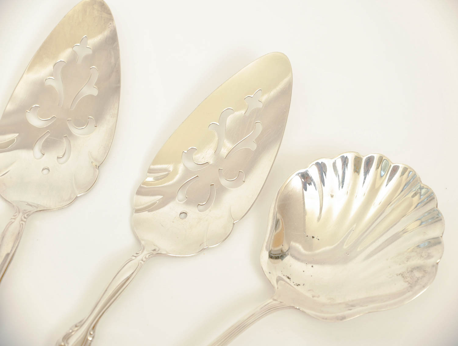 Assorted Silver Plate Serving Pieces