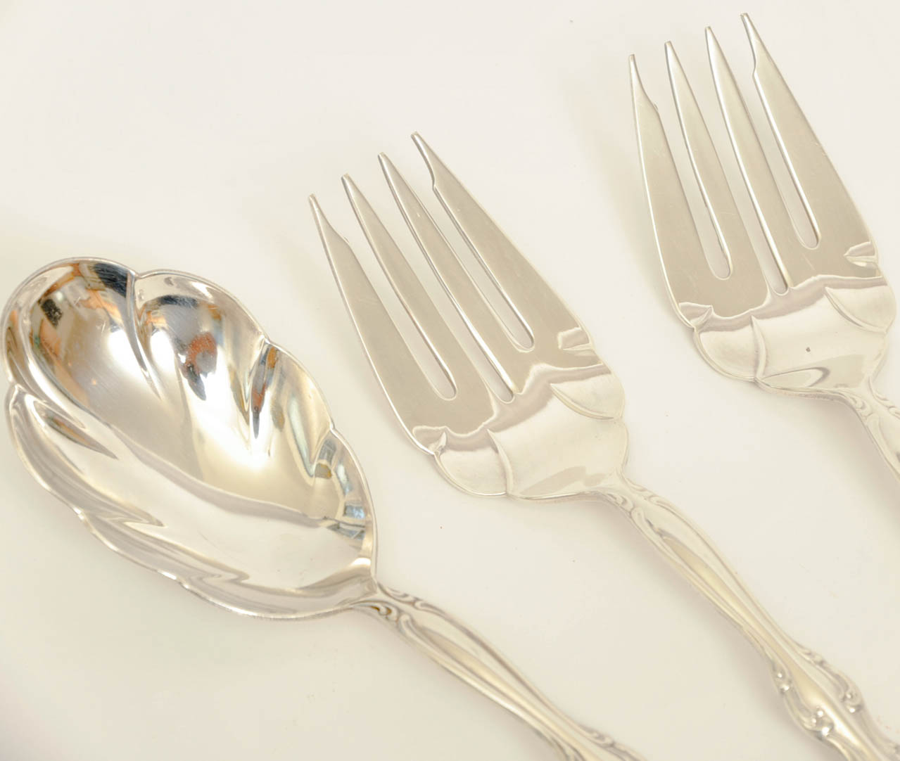 Assorted Silver Plate Serving Pieces