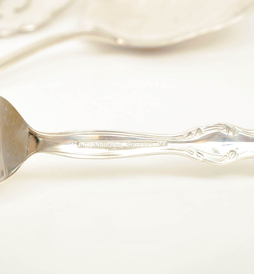 Assorted Silver Plate Serving Pieces