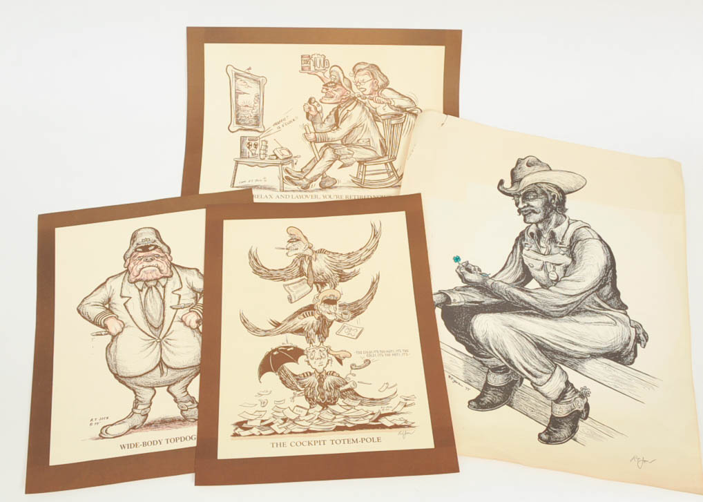 Faux Signed Engravings By RT Jaz