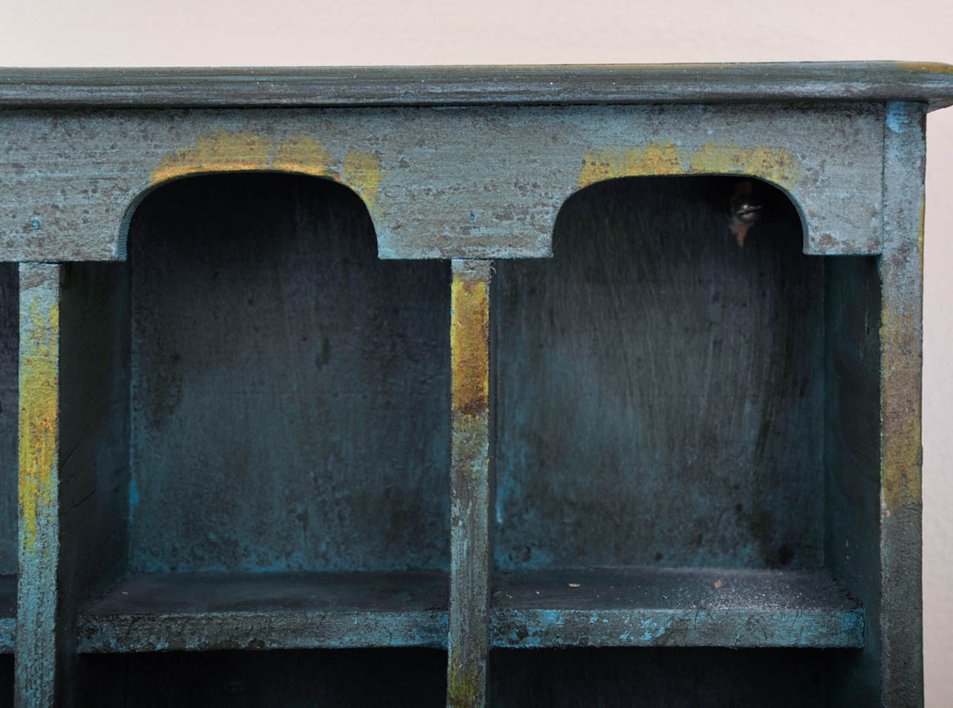 Miniature Painted Cabinet