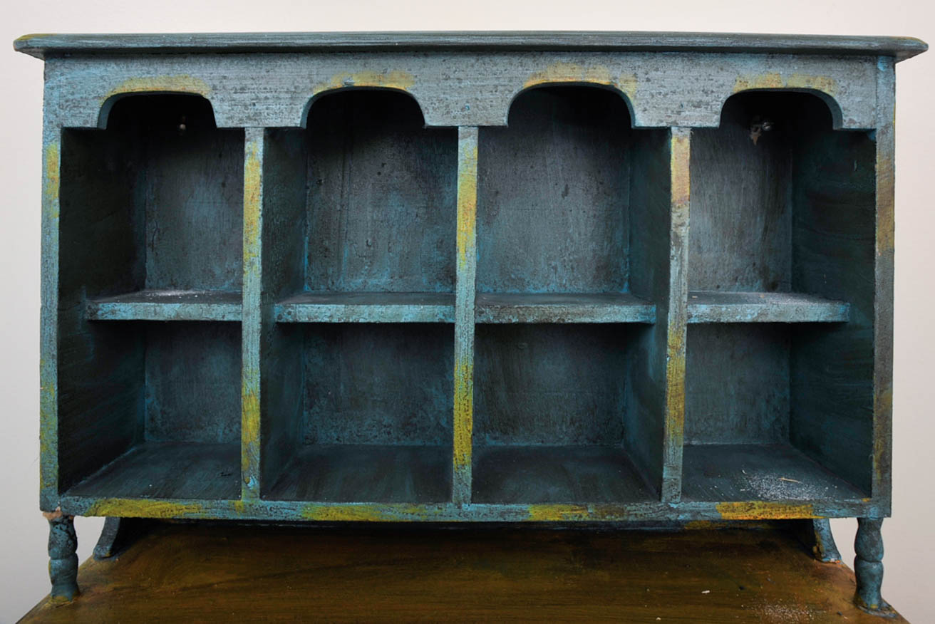 Miniature Painted Cabinet