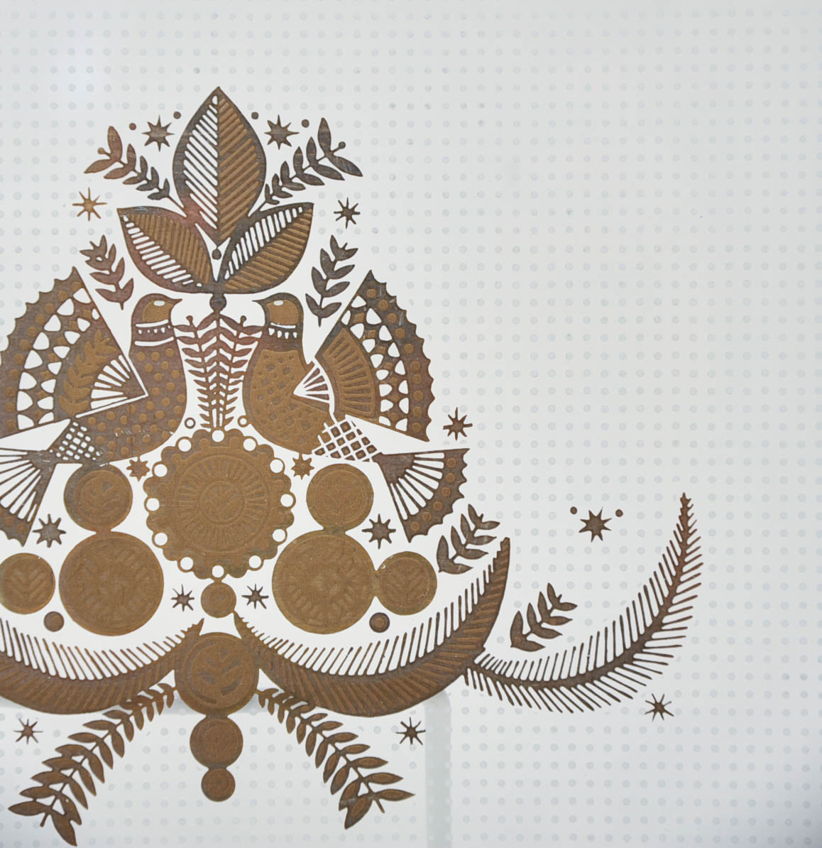 George Briard Glass Serving Platter