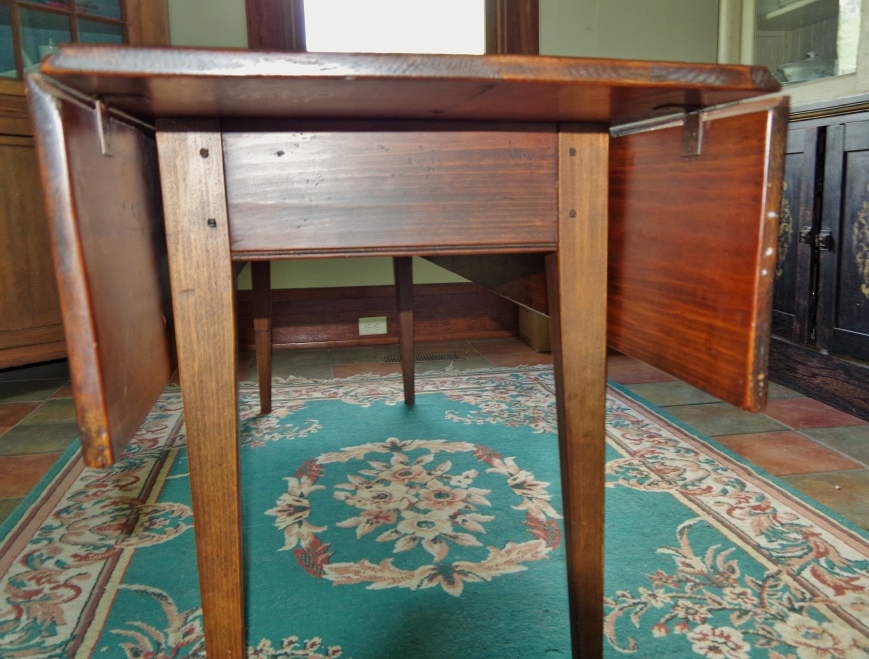 Vintage Pine Kitchen Drop Leaf Table